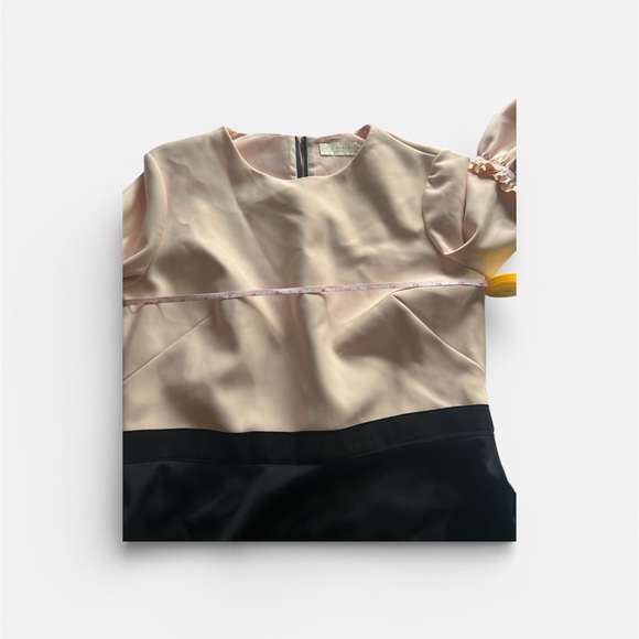 Ted Baker Soft Pink and Black Blouse - Picture 4 of 9